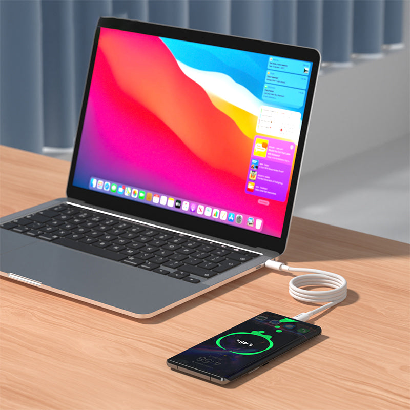 DEVIA Smart Series 2m Type-C to Type-C PD 60W Fast Charging Data Cable 480Mbps DEVIA Smart Series 2m Type-C to Type-C PD 60W Fast Charging Data Cable 480Mbps